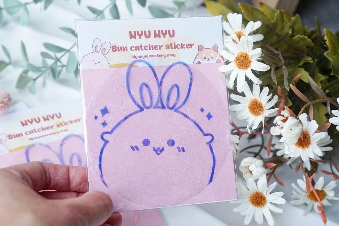 Sun catcher Sticker ( For Window) - Bunny - NYU NYU