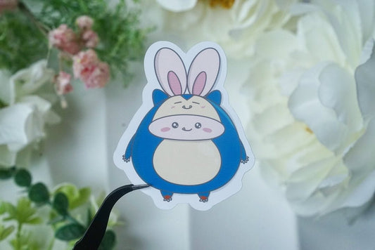 Vinyl Stickers - Snorlax Bunny - NYU NYU