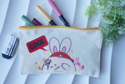 Stationery Bag - Smoking Bunny - NYU NYU