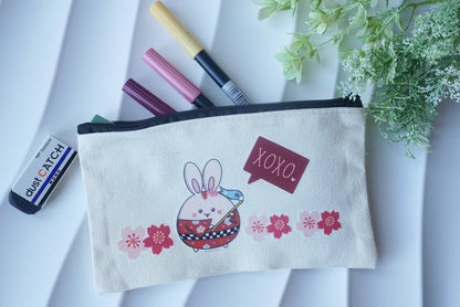 Stationery Bag - Japanese Bunny - NYU NYU