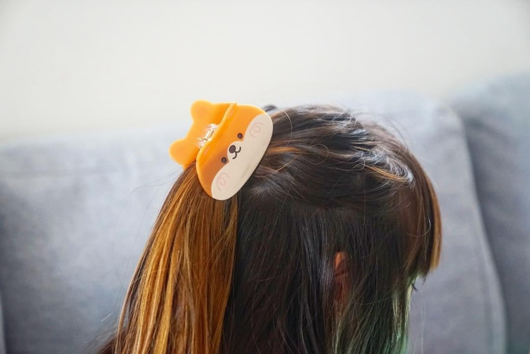 Shiba Inu Hair Claw Clips