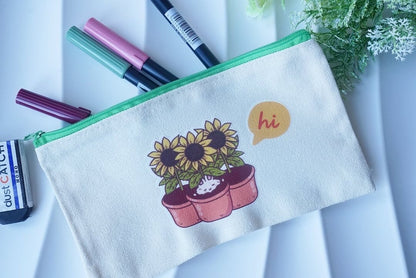 Stationery Bag - Sunflower Bunny - NYU NYU