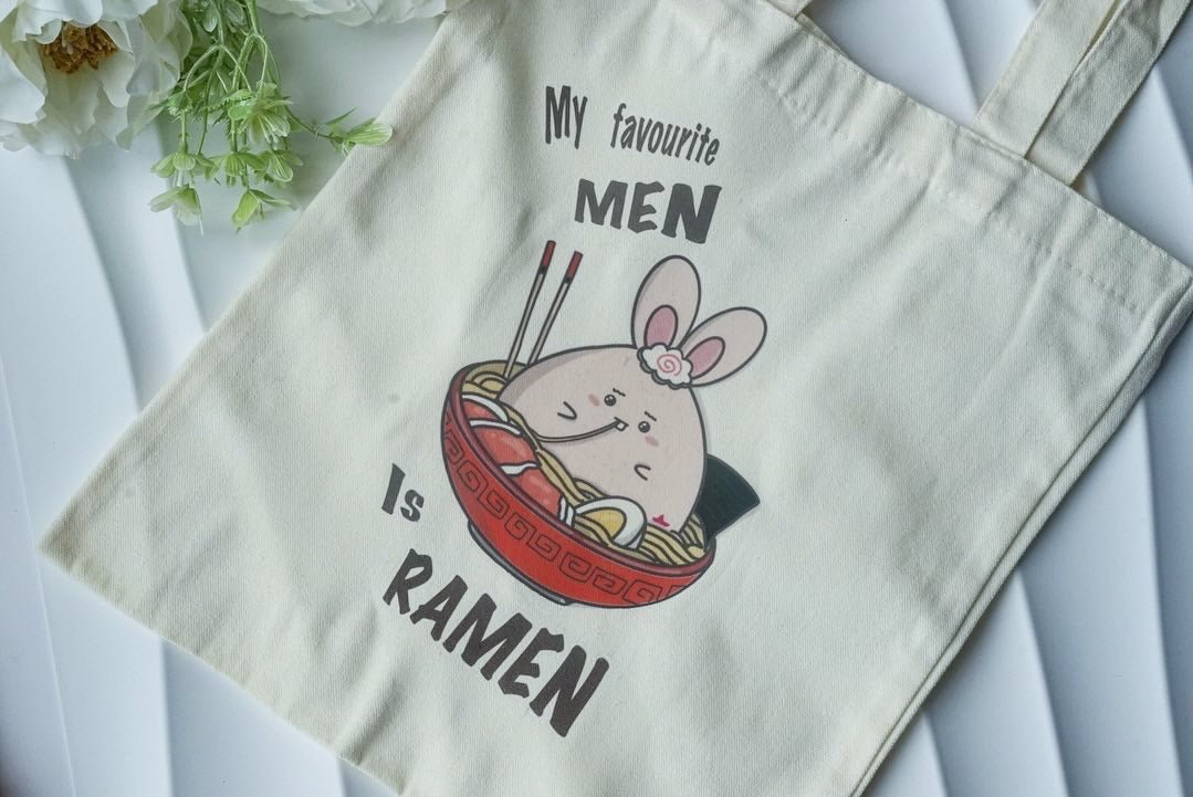 Tote Bag - My Favourite Men is Ramen - NYU NYU