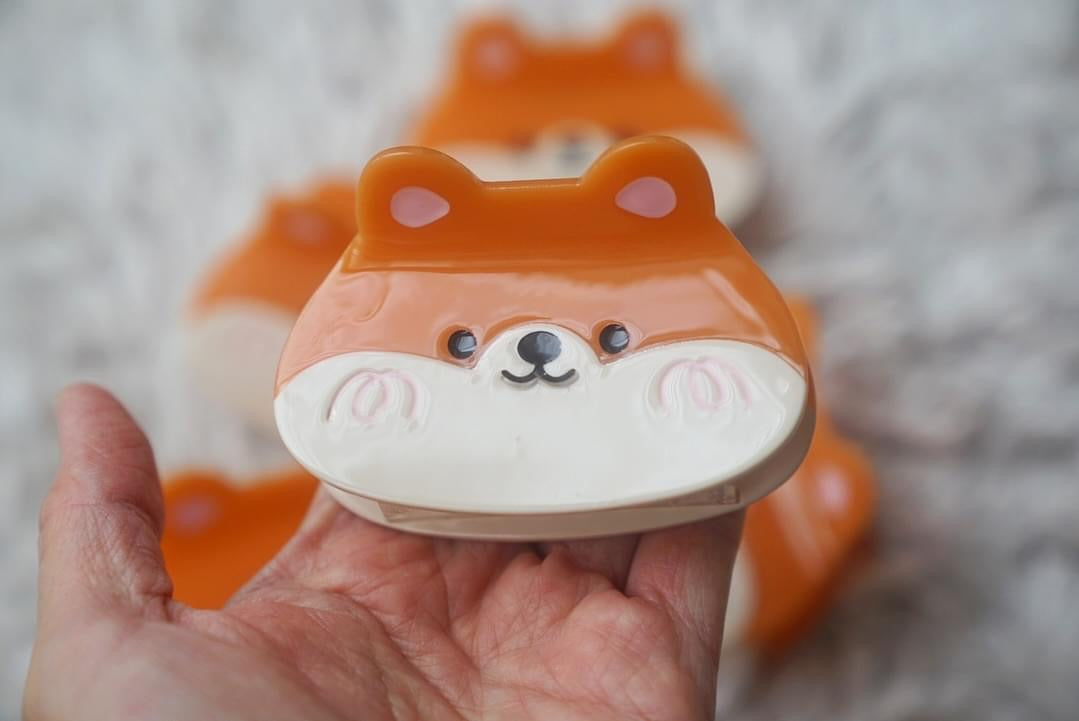 Shiba Inu Hair Claw Clips