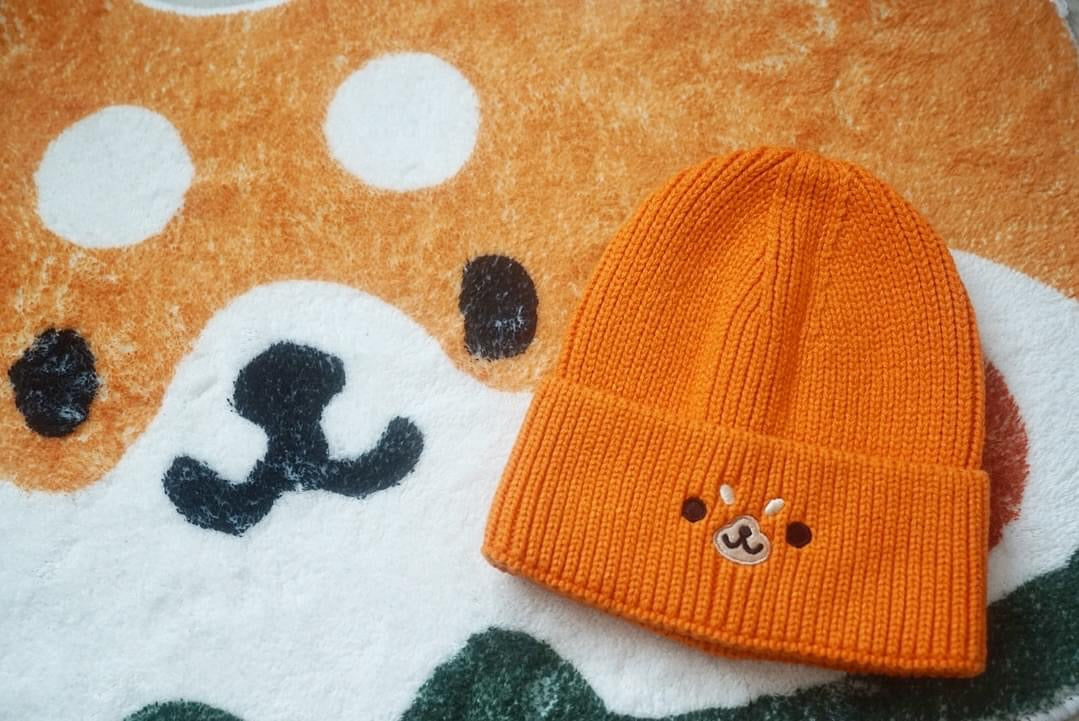 Shiba Inu Embroidery Beanie Hat