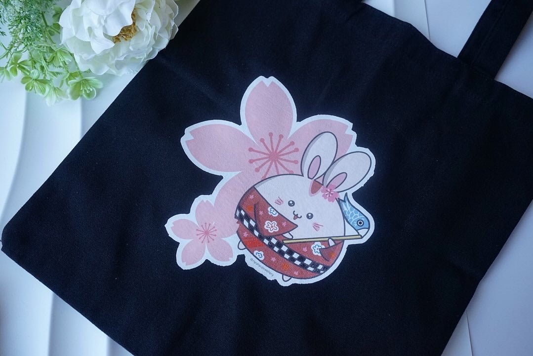 Tote Bag - Cherry Blossom Bunny - NYU NYU