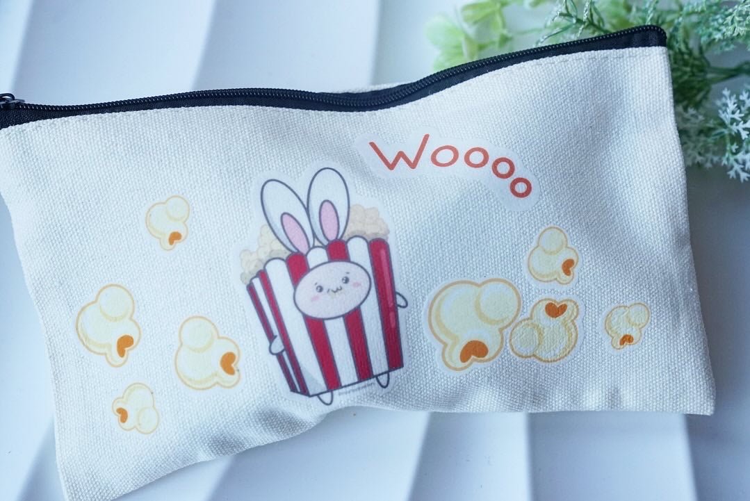 Stationery Bag - Popcorn Bunny - NYU NYU