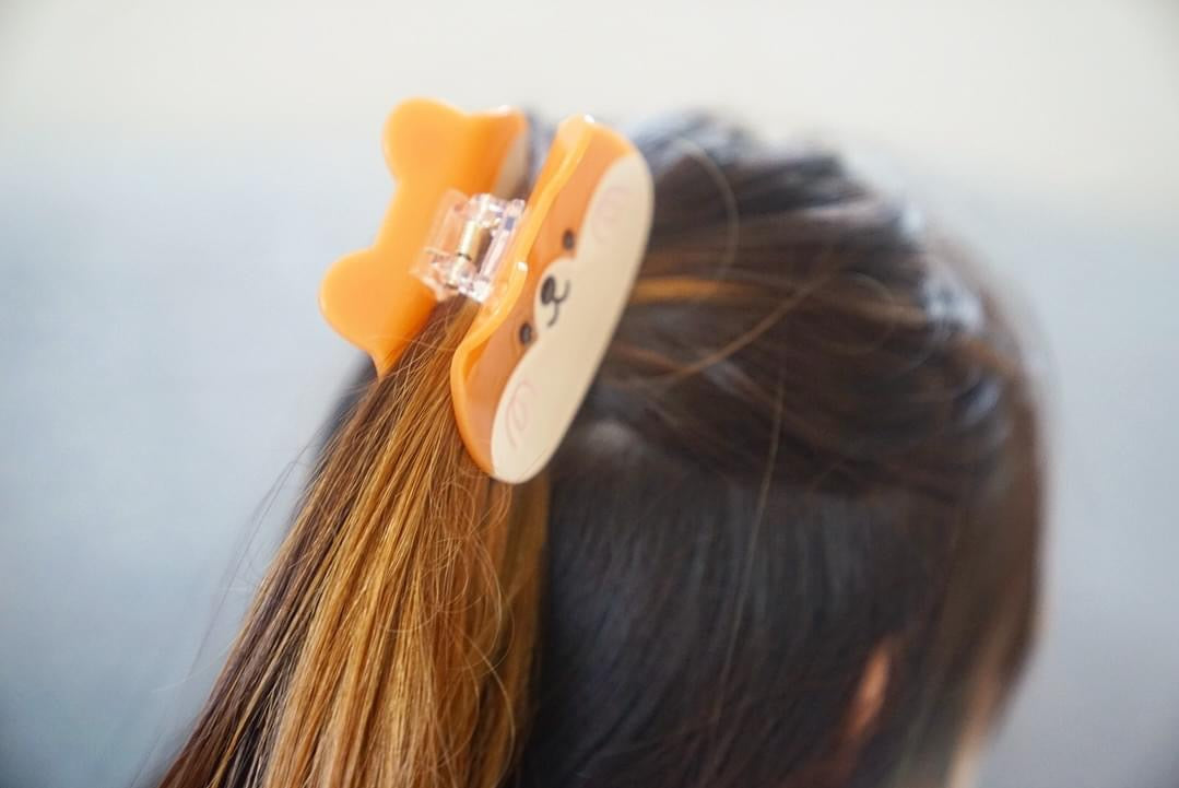 Shiba Inu Hair Claw Clips