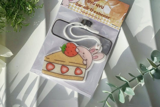 Car air freshener - Strawberry cake Bunny - NYU NYU