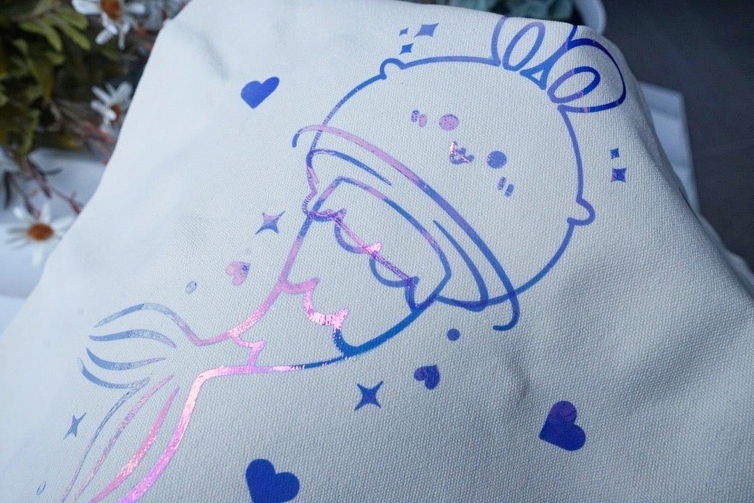 Tote Bag - Holographic Bunny Mermaid - NYU NYU