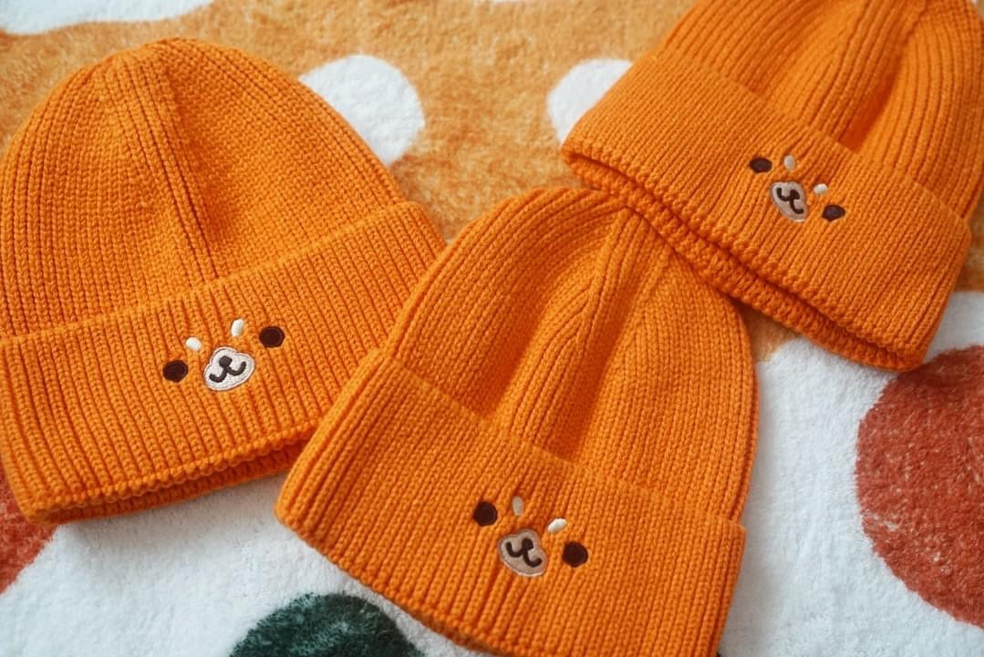 Shiba Inu Embroidery Beanie Hat