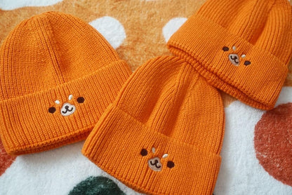 Shiba Inu Embroidery Beanie Hat