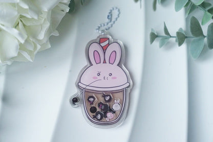 Shaker Key Chain - Bunny Boba - NYU NYU