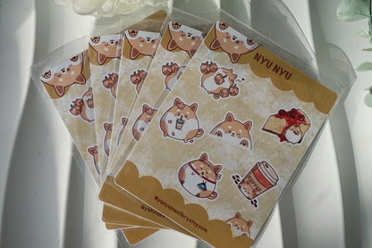 Sticker Sheets - Shiba Inu - NYU NYU