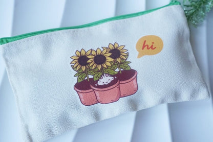 Stationery Bag - Sunflower Bunny - NYU NYU