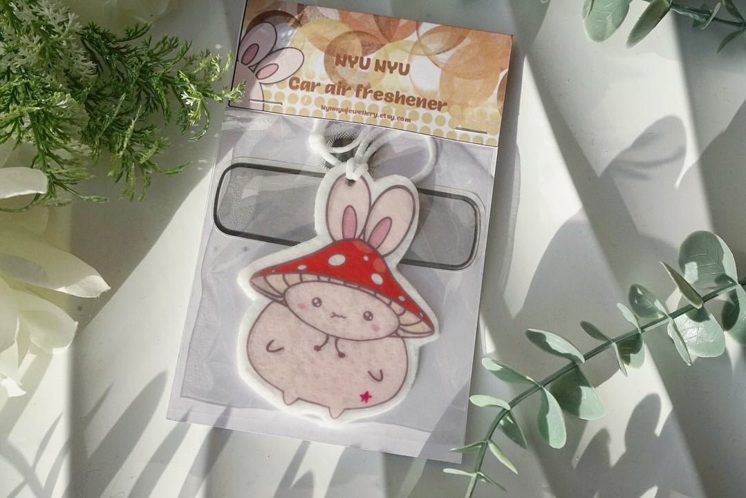 Car air freshener - Mushroom Bunny - NYU NYU