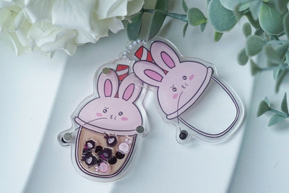 Shaker Key Chain - Bunny Boba - NYU NYU