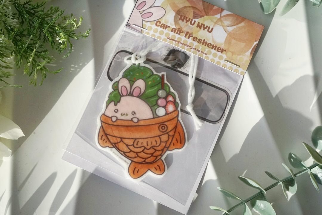 Car air freshener - Taiyaki Bunny - NYU NYU