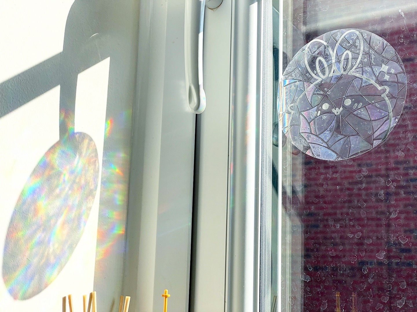 Sun catcher Sticker ( For Window) - Bunny - NYU NYU