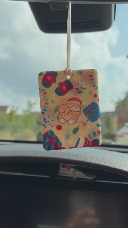 Car Air Freshener - Christmas Shiba Inu