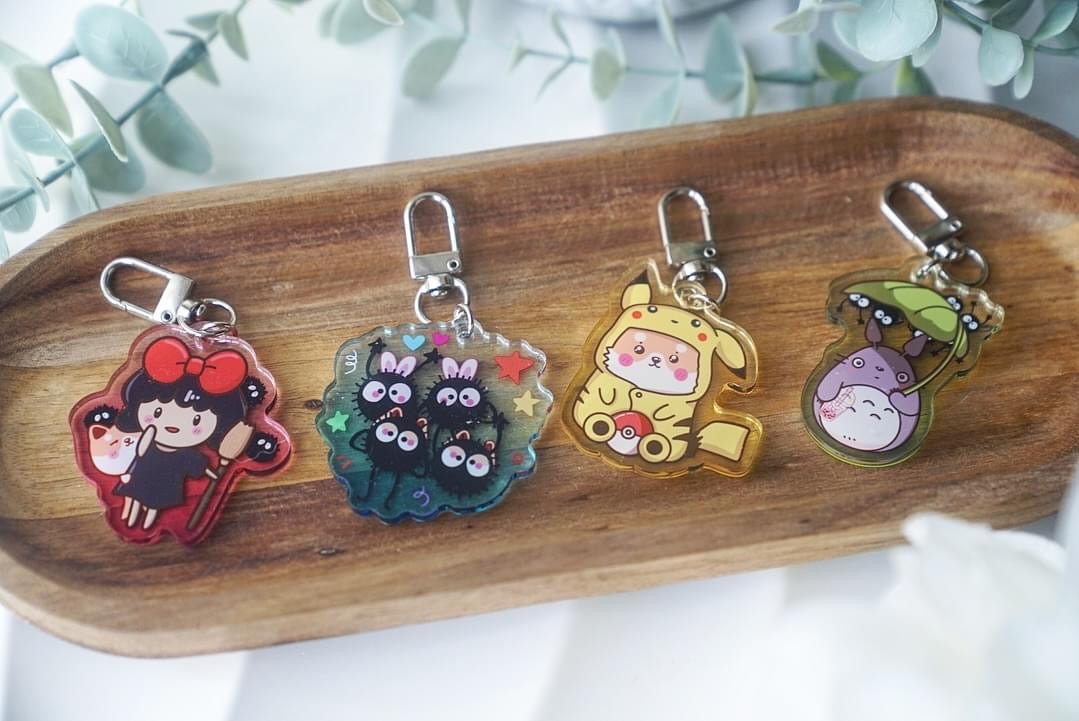 Key Chain - Totoro Shiba Inu - NYU NYU