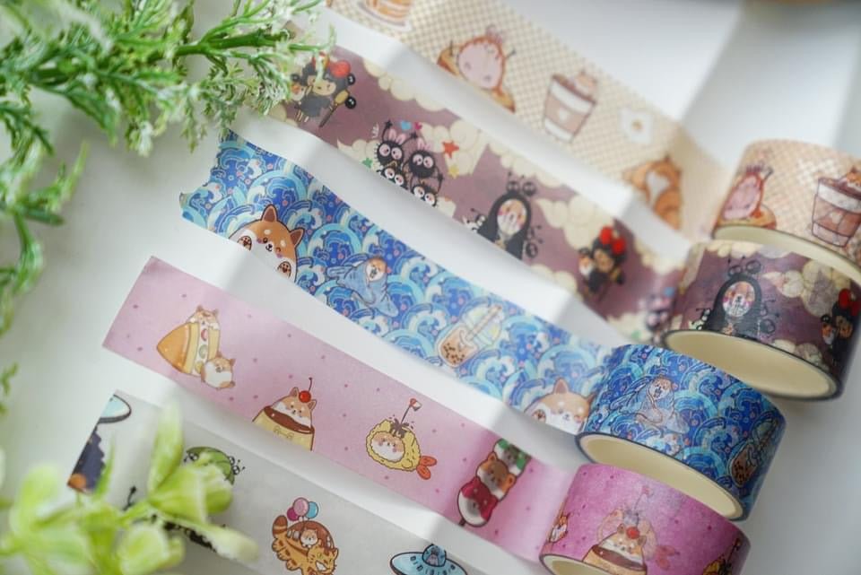 Washi Tape - Desserts Shiba Inu - NYU NYU