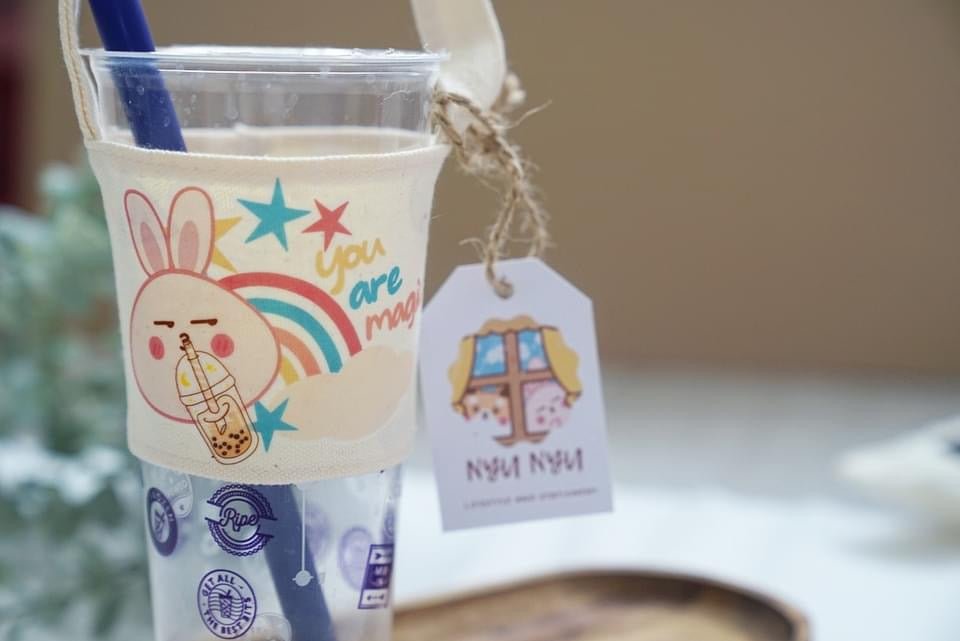 Bubble Tea Cup Slings - Bunny - NYU NYU