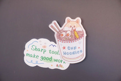 Fridge Magnets - Cup Noodles Shiba Inu - NYU NYU