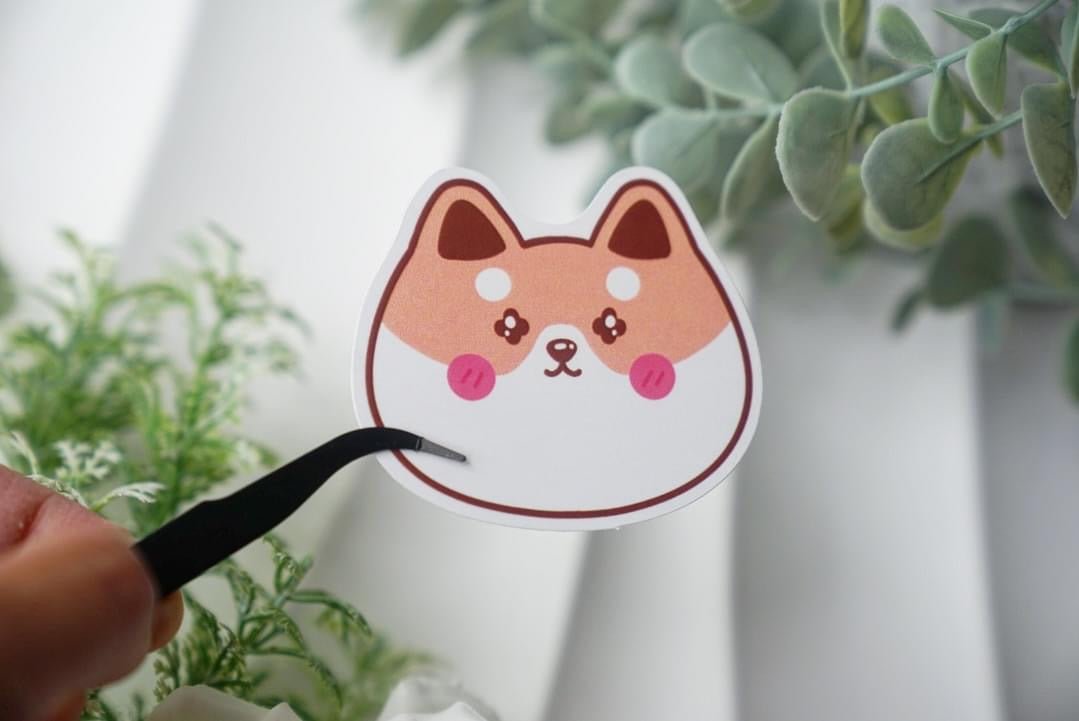 Vinyl Stickers - Shiba Mug Shot - NYU NYU