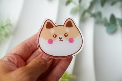 Phone grip (Glue) - Shiba Inu - NYU NYU