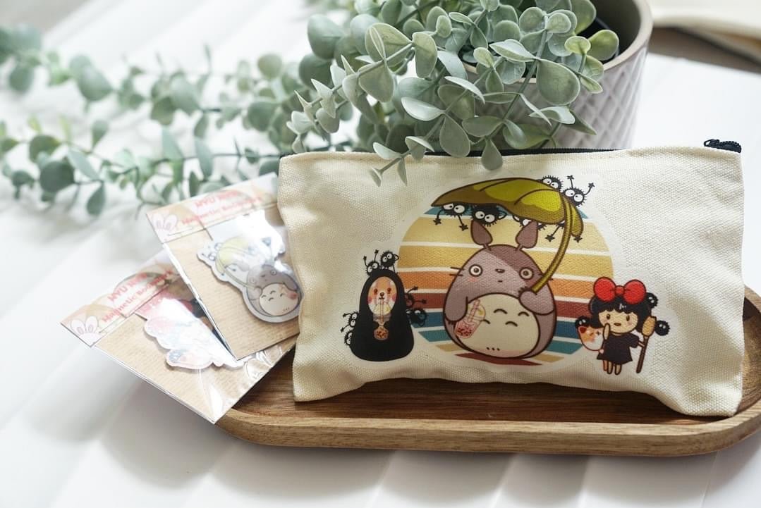 Stationery Bag - Totoro Collection and Shiba Inu - NYU NYU