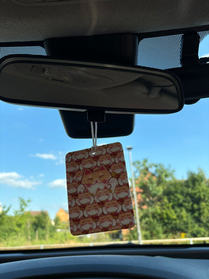 Car Air Freshener - Japanese Lucky Cat - NYU NYU