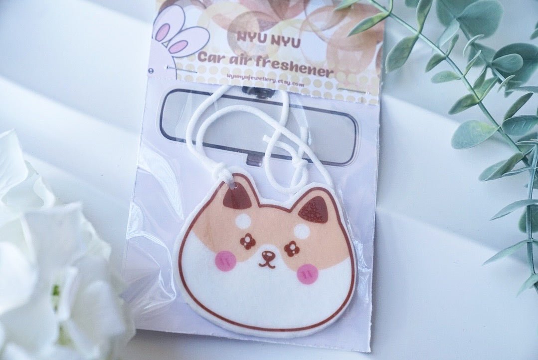 Car Air Freshener - Cute Shiba Inu - NYU NYU