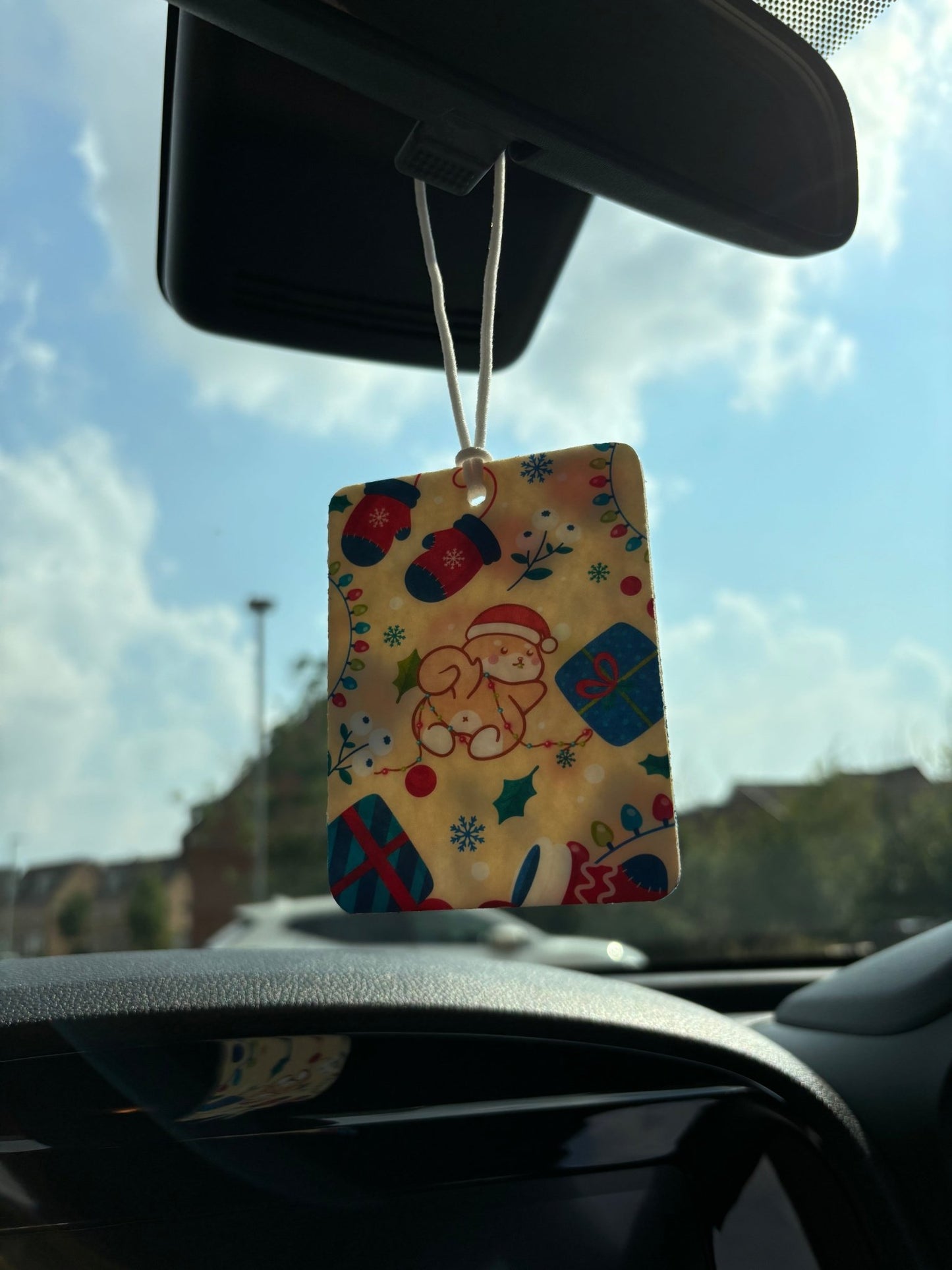 Car Air Freshener - Christmas Shiba Inu - NYU NYU