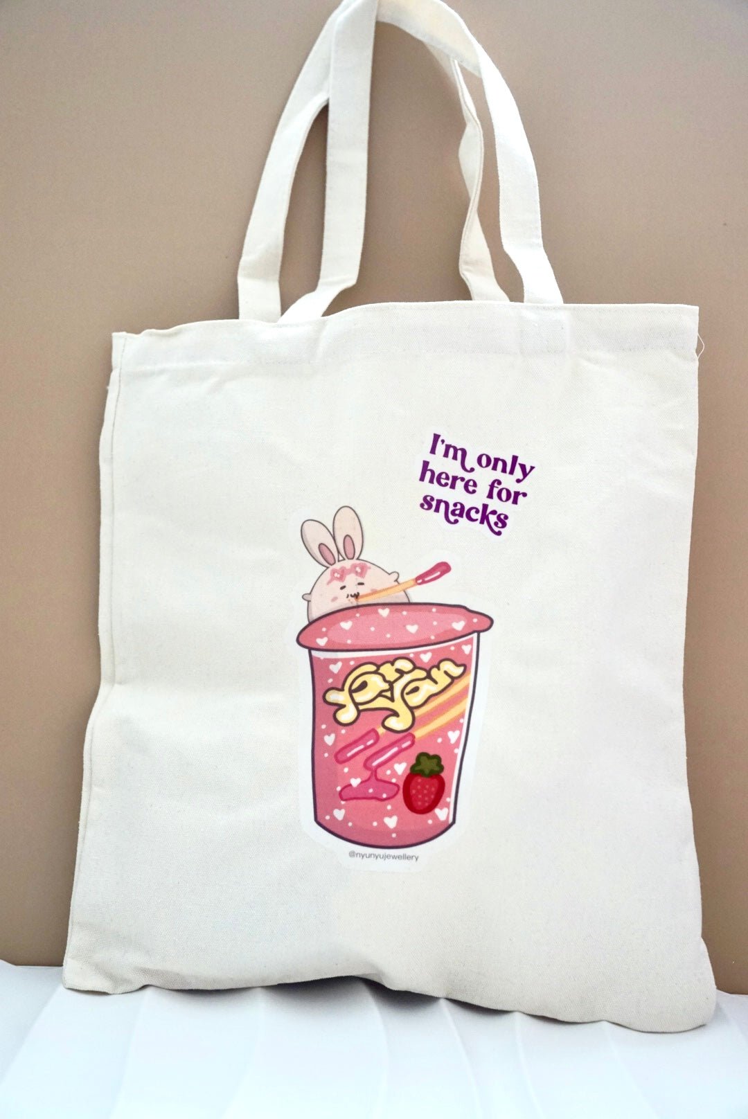 Tote Bag - Bunny yan yan cup - NYU NYU