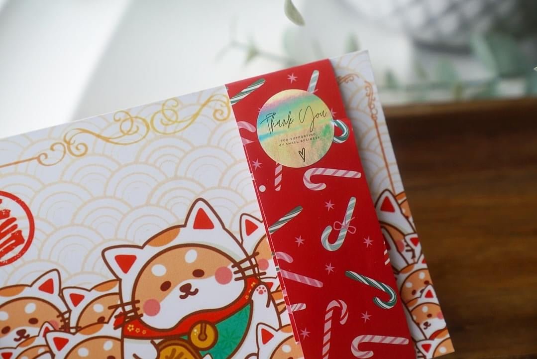 Post cards - Lucky Cat Mandela neko Shiba Inu - NYU NYU