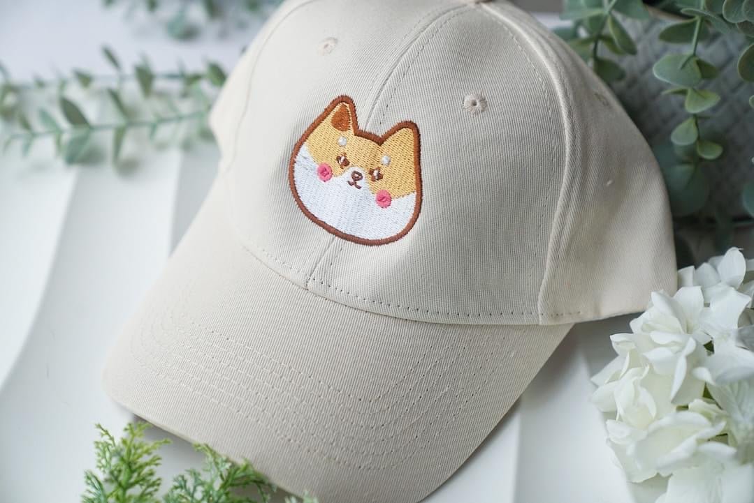 Embroidery Sun Hat - Shiba - NYU NYU