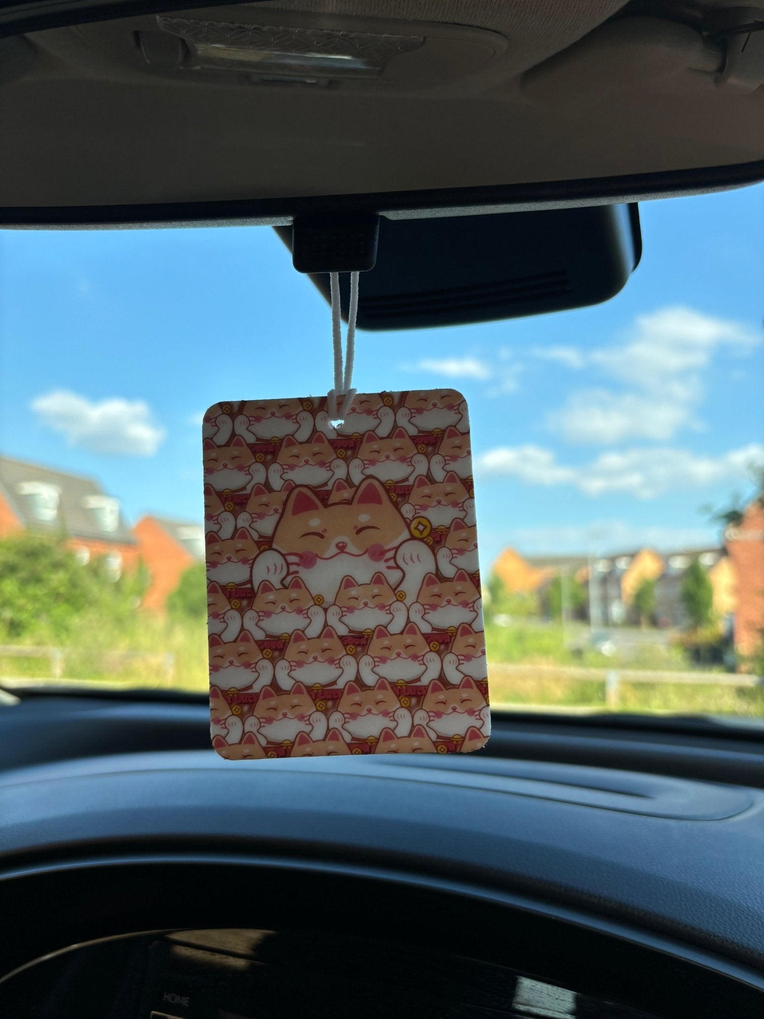 Car Air Freshener - Japanese Lucky Cat - NYU NYU