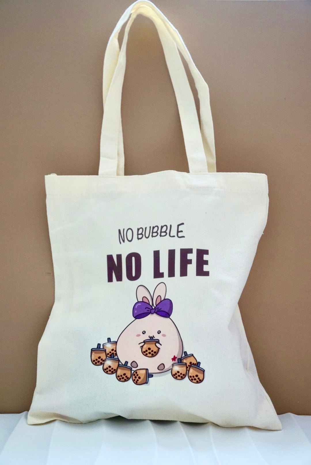 Tote Bag - No Bubble No Life - NYU NYU