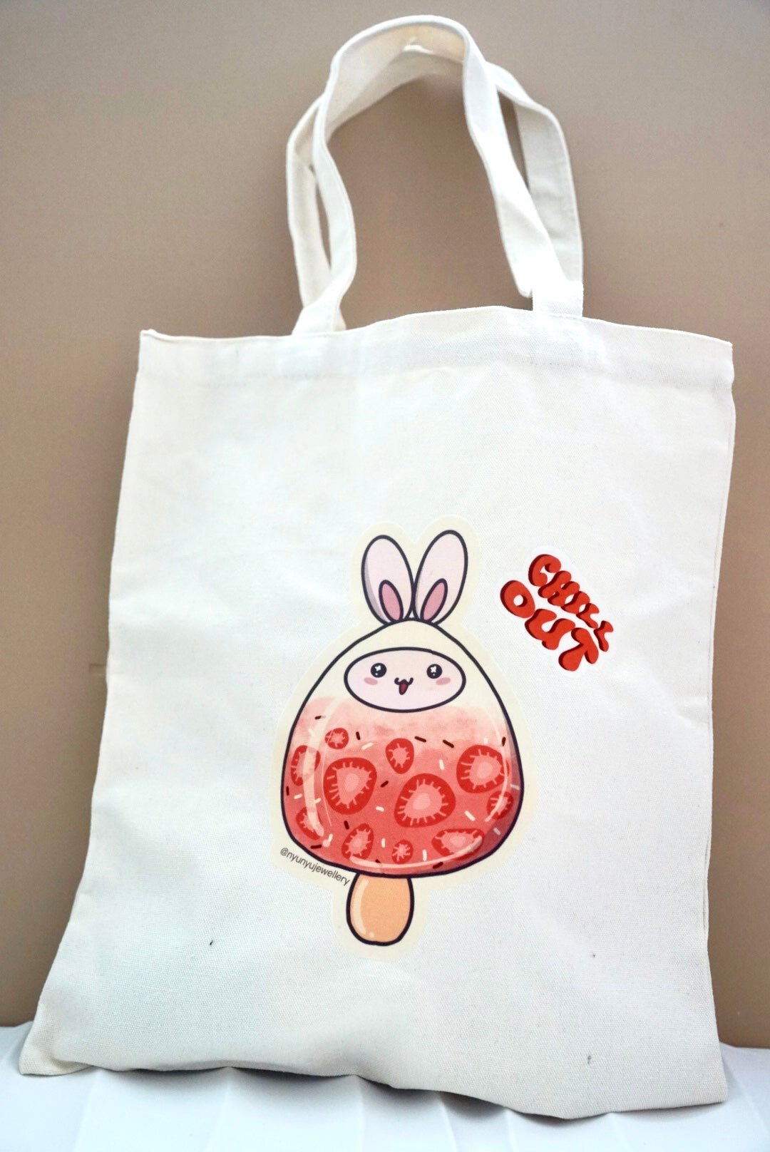 Tote Bag - Ice lollies Bunny Chill Out - NYU NYU