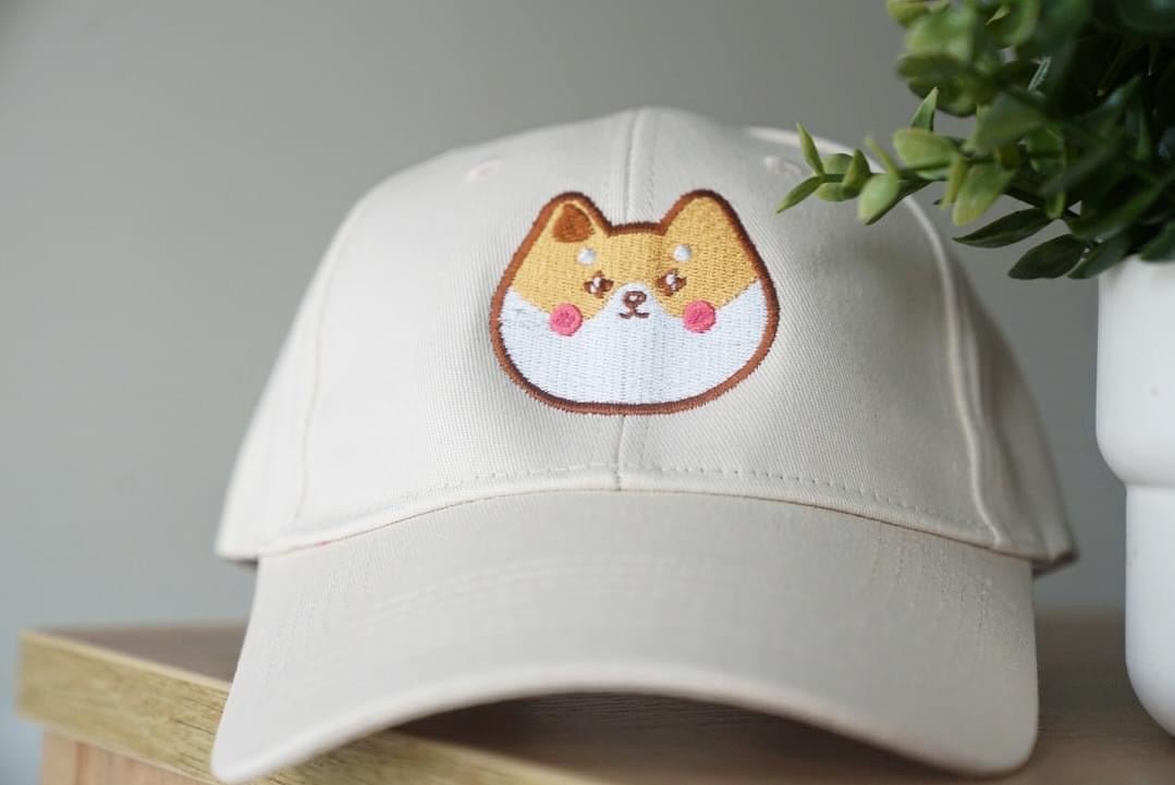 Embroidery Sun Hat - Shiba - NYU NYU